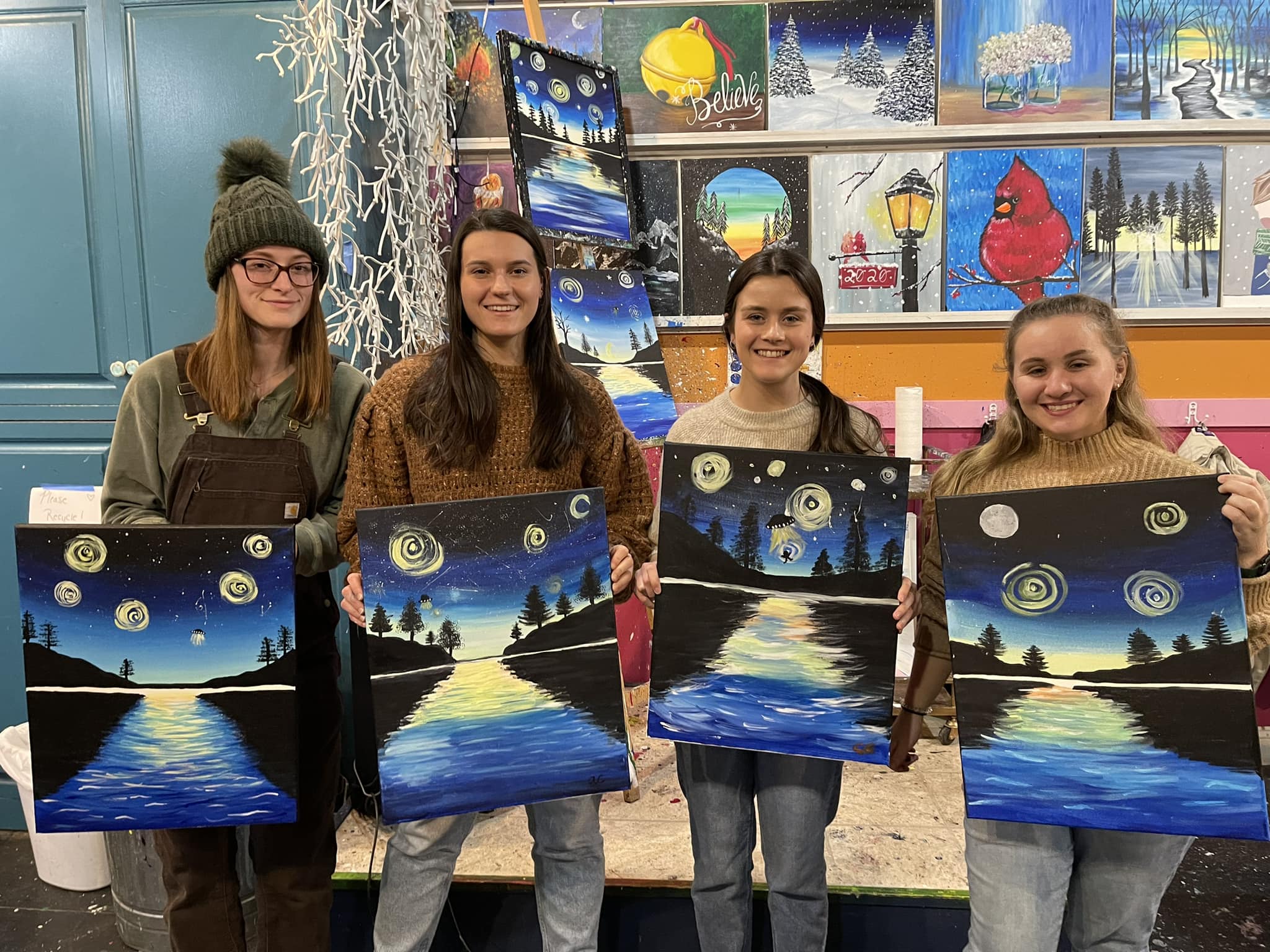 Private Party at Paint and Sip